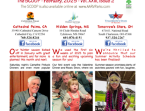 February 2025 Edition of The Scoop